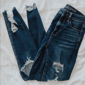American eagle high rise jeans